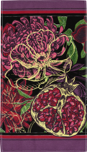 

Полотенце вафельное НТК Гранаты 35х60см, хлопок