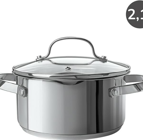 Кастрюля Apollo Fisso с крышкой 2.1л