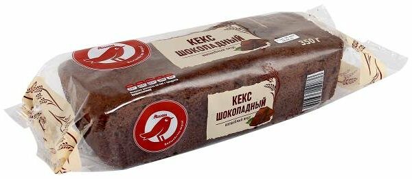 Кекс Ашан Красная птица шоколадный