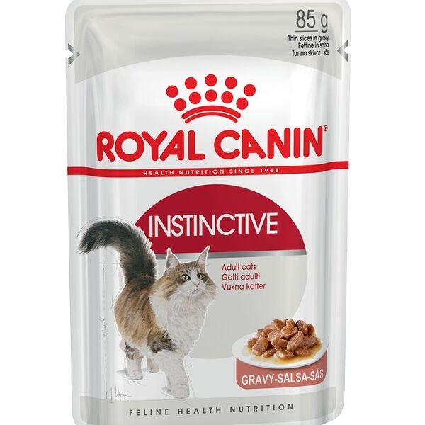 Royal Canin Instinctive пауч для кошек (кусочки в соусе) Мясо