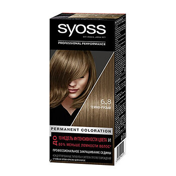 Краска для волос Syoss 6-8 Темно-русый