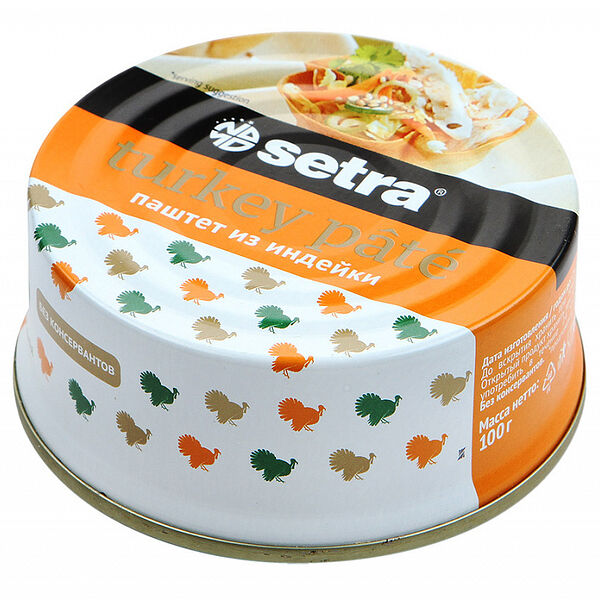 Паштет из индейки Setra