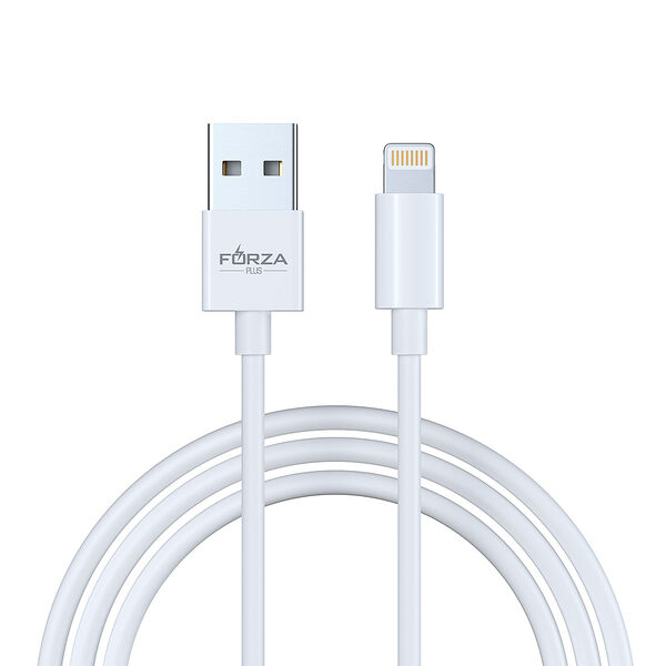 Кабель для зарядки Forza Эталон ip 1 м 2.4 а белый