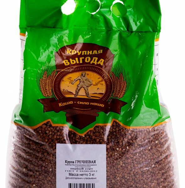 Крупа Крупная выгода гречневая ядрица