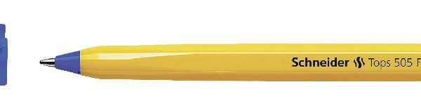 Ручка шариковая 505F 10 шт, синяя ТМ Schneider (Шнайдер)