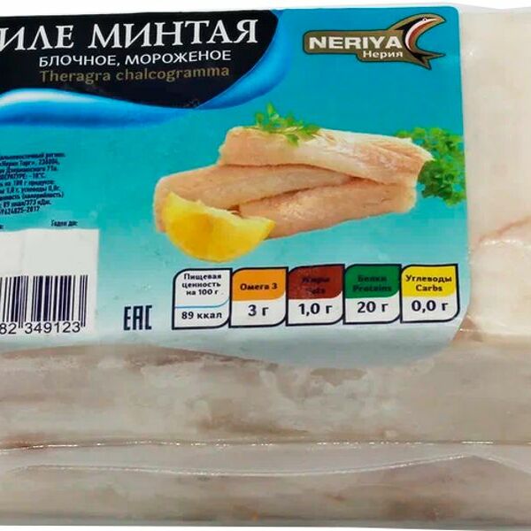 Минтай Neriya филе блочное