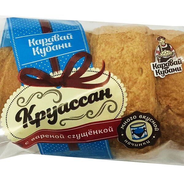 Круассан Краснодарский хлебозавод №6 с вареной сгущенкой