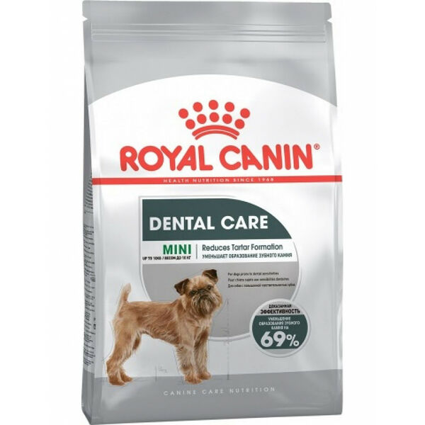 Корм Royal Canin Mini Dental Care для собак мелких пород с повышенной чувствительностью зубов Курица