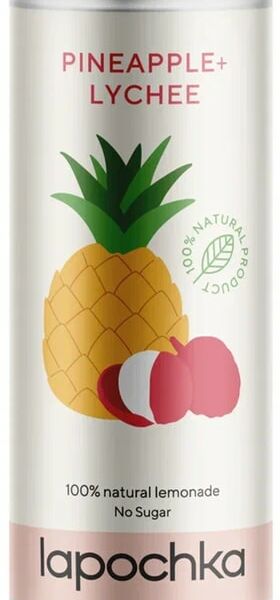 Лимонад Lapochka ананас + личи