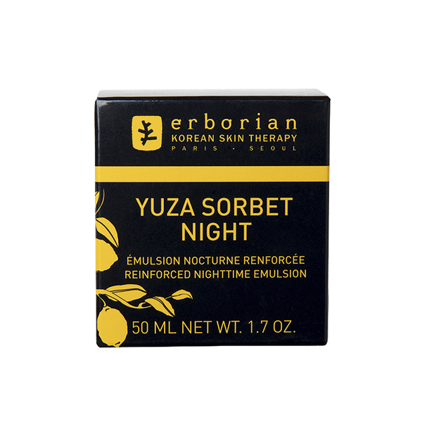 Увлажняющий ночной крем для лица Erborian Yuza Sorbet Night Reinforced Nighttime Emulsion 50 мл