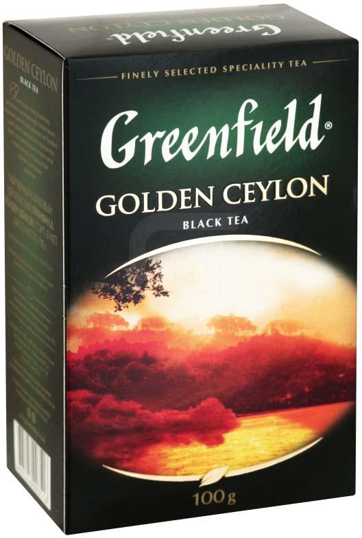 

Чай черный Greenfield Golden Ceylon