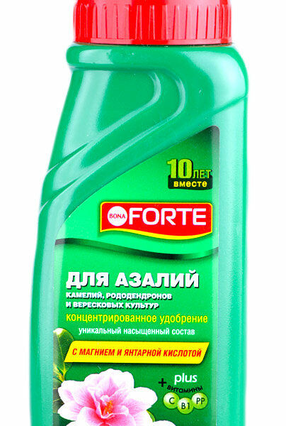 Удобрение для камелий. азалий. рододендронов Bona Forte. 285 мл
