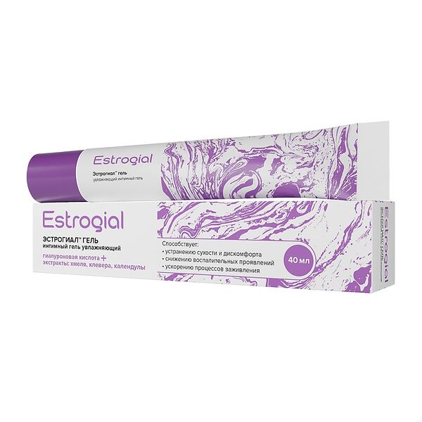 Гель интимный Эстрогиал увлажняющий 40 мл