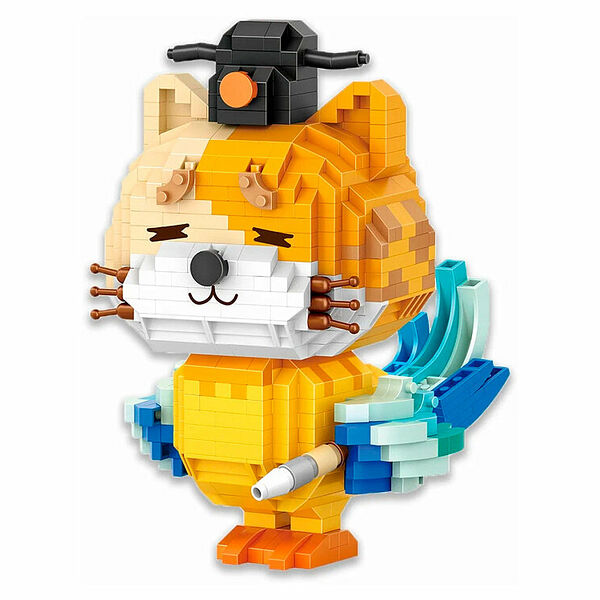 Конструктор LOZ 9285_MK Конструктор Кот-сойка