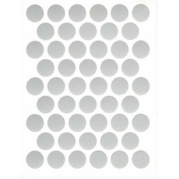 Заглушка самоклейкая Tech-Krep, 14 мм, алюминий, 50 шт