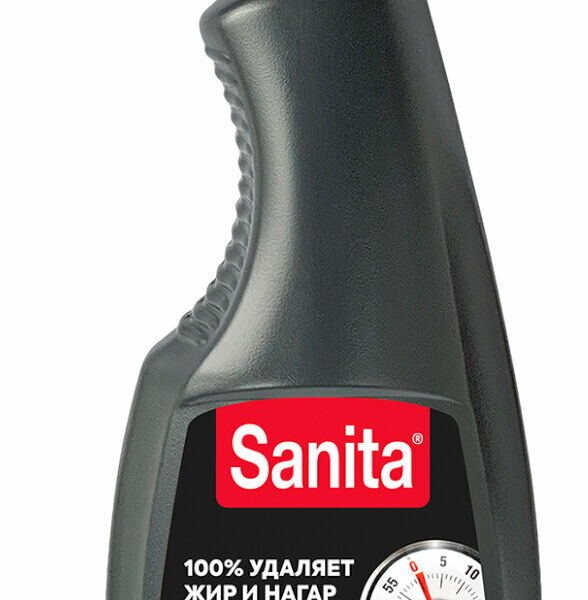 Средство чистящее для удаления жира Sanita 1 минута, 500 мл
