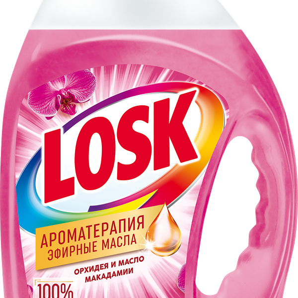 Гель для стирки Losk Ароматерапия Орхидея и Масло Макадамии 1.46л