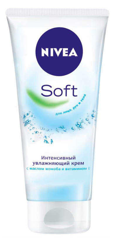 

Крем для лица и тела Nivea Soft интенсивный увлажняющий 75 мл