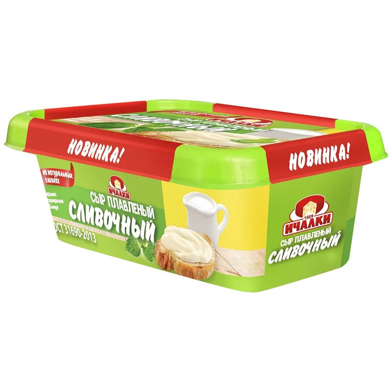 

Сыр плавленый Ичалки Сливочный 45% 170 г