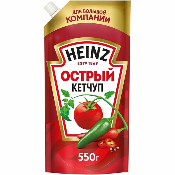 Кетчуп Heinz томатный острый