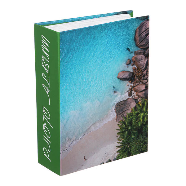 Фотоальбом на 100 фото, 10x15 см, картон, пляж