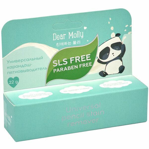 Универсальный карандаш-пятновыводитель Dear Molly, 22г