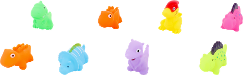 

Набор игровой для купания Bigga Динозаврики 8 предметов