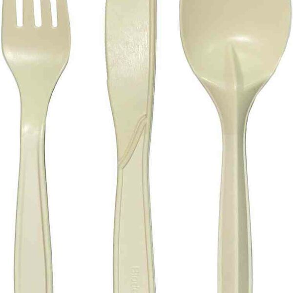 Набор столовых приборов Глобус Вита биоразлагаемых, 3 предмета