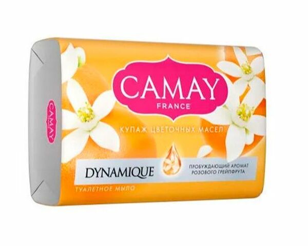 Туалетное мыло CAMAY Dynamique розовый грейпфрут