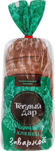 

Хлеб Теплый дар Заварной пшеничный 350 г