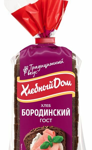 Хлеб Хлебный Дом Бородинский нарезка 400г