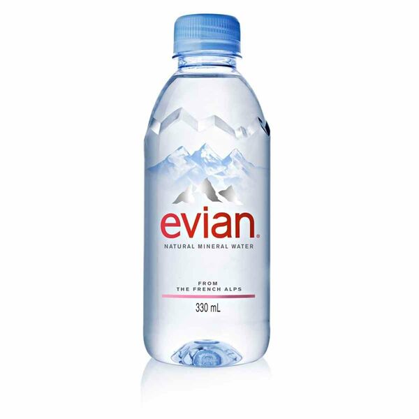 Вода минеральная Evian природная питьевая столовая негазированная