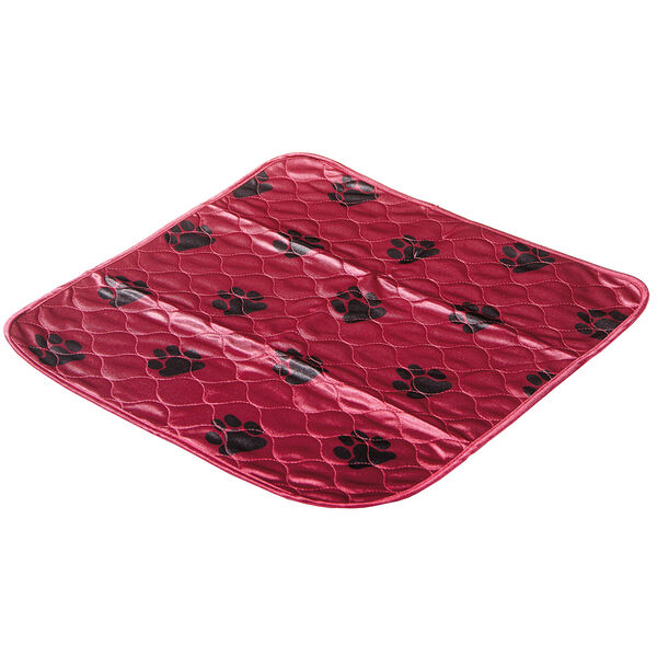 ZooOne Пелёнка впитывающая многоразовая бордовая 53*53 см 