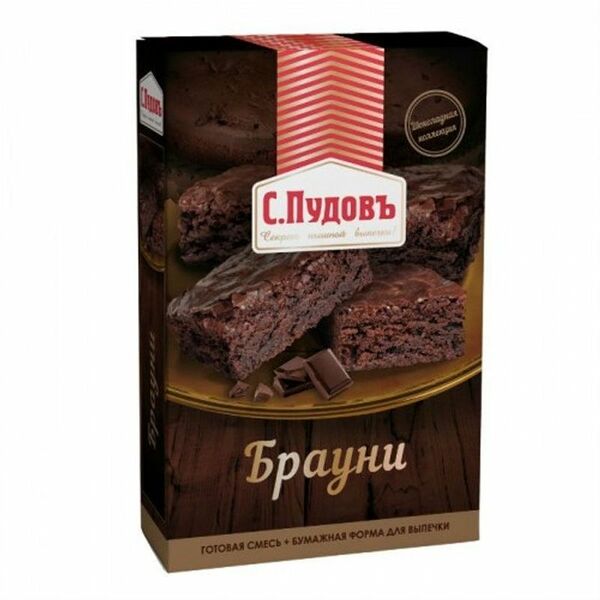 Смесь для выпечки С.Пудовъ Брауни, 350г