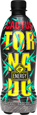 Напиток энергетический Tornado energy cactus газированный