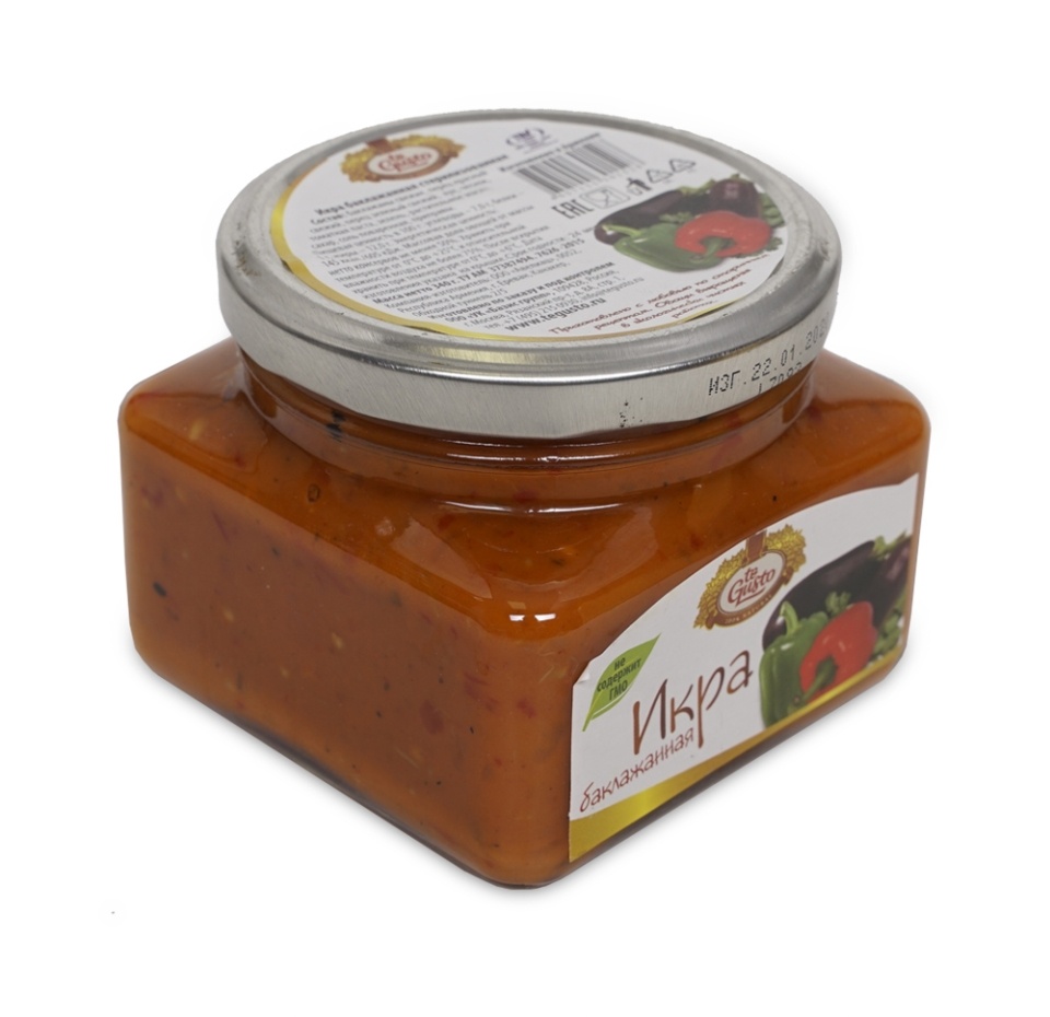 

Икра Te Gusto из баклажанов консервированная 380г Армения