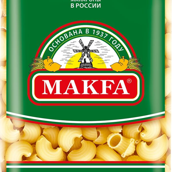 Макароны MAKFA Улитки высший сорт
