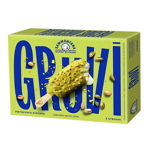 Десерт замороженный Sammontana Итальянское мороженое Груви Фисташко 240 г