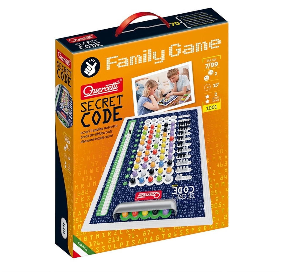 

Игра настольная «Секретный код» 6+, Quercetti, 1 шт., Италия