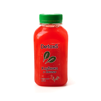 

Сок Detox5 Клубника с мякотью 330 мл