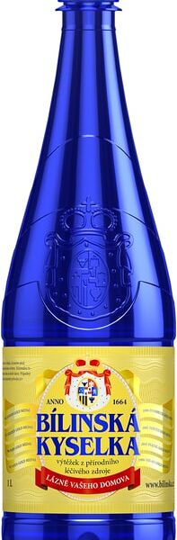 Вода Bilinska Kyselka минеральная лечебно-столовая газированная 1л