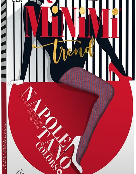 Колготки MiNiMi Napoletano Colors 100 Jeans Rosso Джинс Красный размер 3