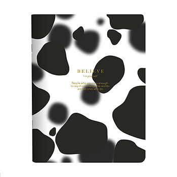 Тетрадь в мягком переплёте на скрепке Believe в клетку, Be Smart, 165*220 мм