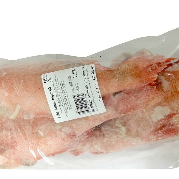 Окунь потрошеный без головы вес