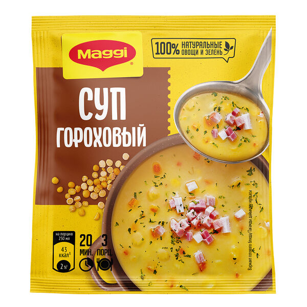 Суп быстрого приготовления Maggi Гороховый