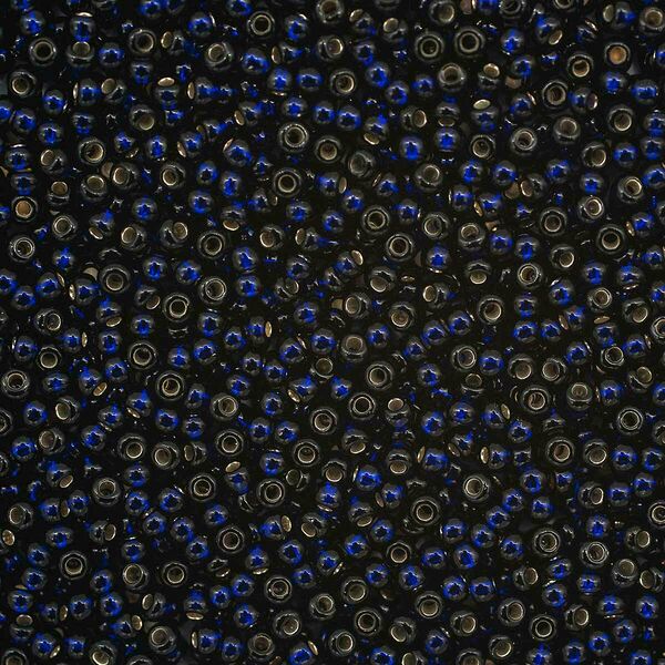 (37110) 331-19001-10/0 Бисер прозрачный с серебр.центром 10/0, круг.отв., 20гр Preciosa,шт