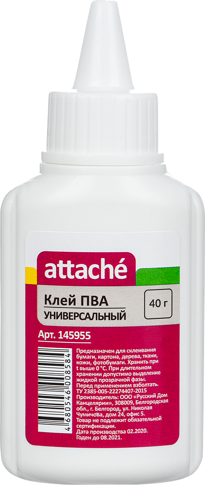 

Клей Пва Attache р