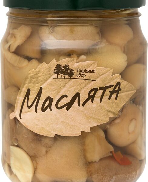 Грибы Кедровый Бор маслята маринованные резаные 500г