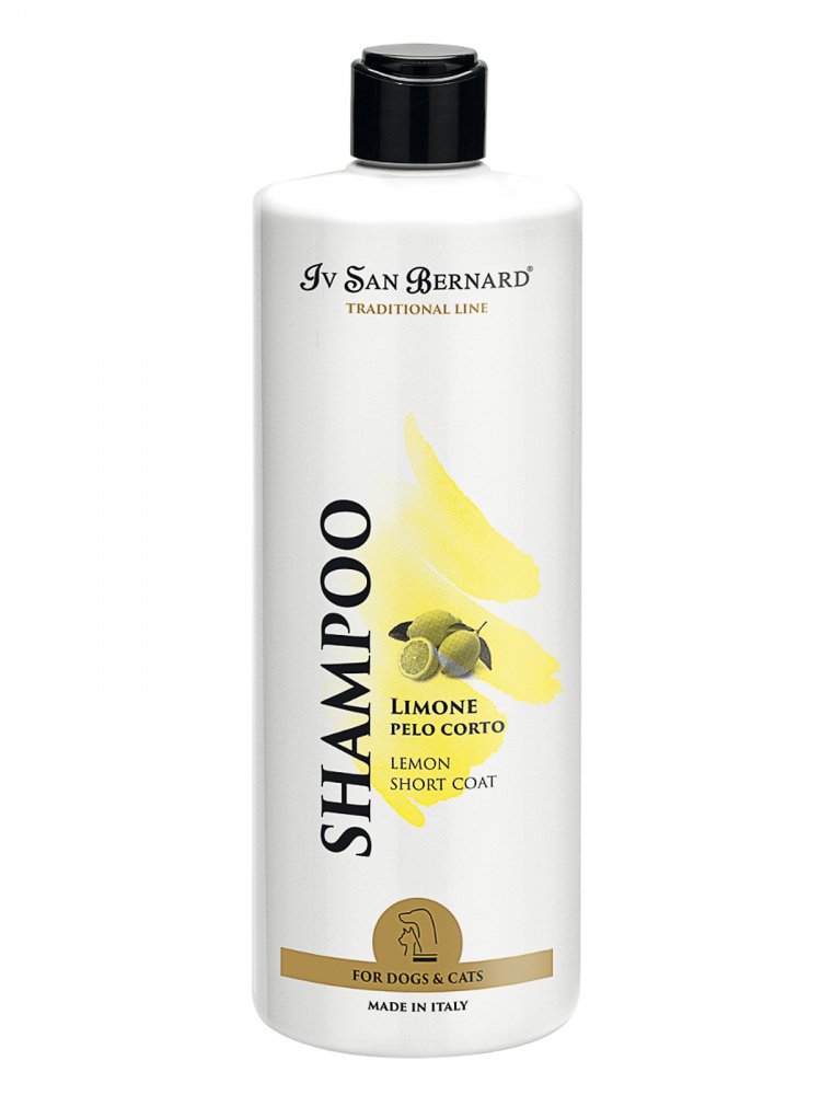 

Шампунь Iv San Bernard для короткой шерсти Line Lemon, Италия 500 мл