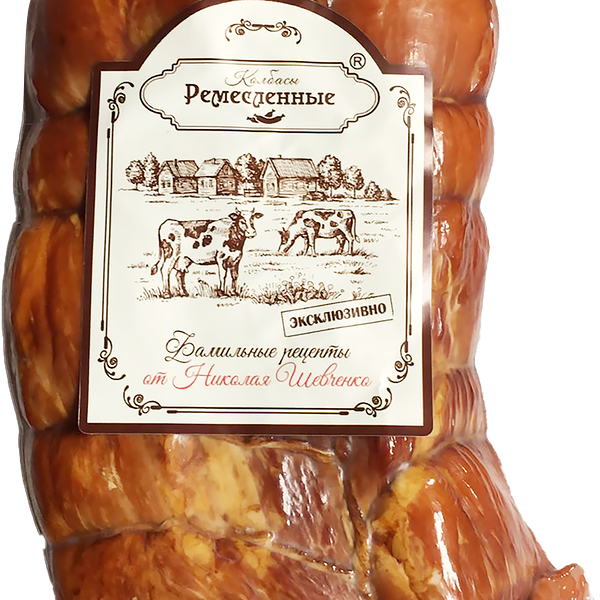 Окорок РЕМЕСЛЕННЫЕ КОЛБАСЫ Тамбовский в/к вес до 400г